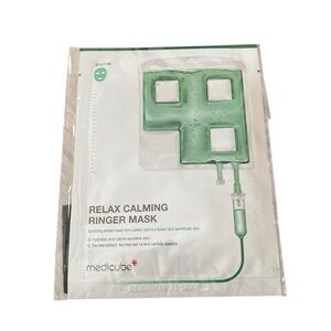MEDICUBE RELAX CALMING RINGER MASK 2pk Super Cica Line, Redness & Sensitive Skin